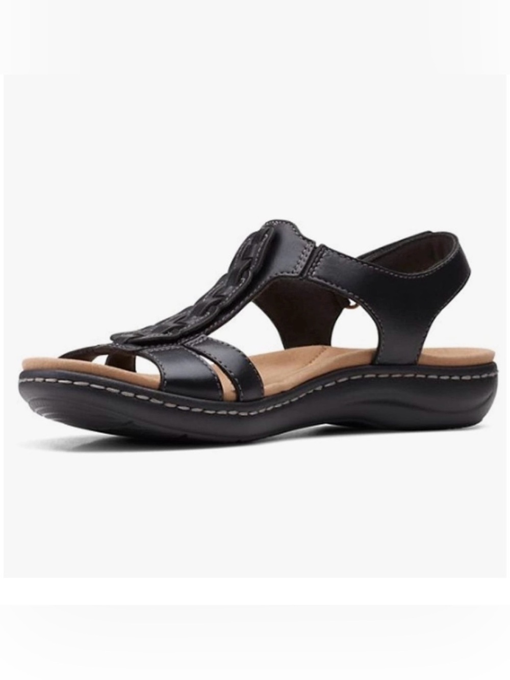 🆕 Clarks Women's Laurieann Kay Flat Sandal-Authentic